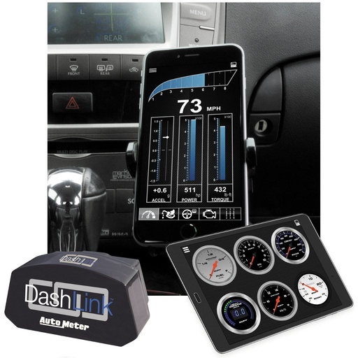 [ATM-6036] AutoMeter DASHLINK II, OBDII DIGITAL GAUGES, APPLE iOS/ANDROID