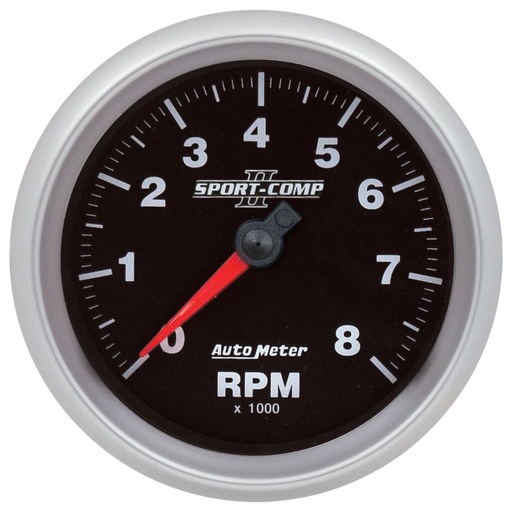 [ATM-880829] AutoMeter 3-3/8" TACH, 8,000 RPM, SPN 190, GAUGE FOR FITECH