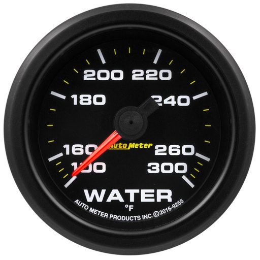 [ATM-9255] AutoMeter 2 1/16", GAUGE, WATER TEMP, 300°F, STEPPER MOTOR W/PEAK & WARN, EXTREME ENVIRONMENT