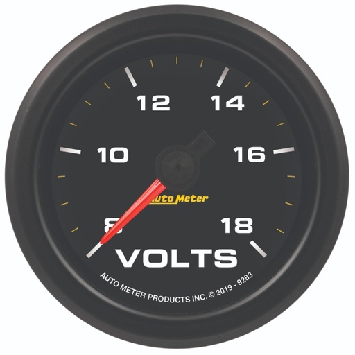 [ATM-9283] AutoMeter 2 1/16", GAUGE, VOLTMETER, 18V, STEPPER MOTOR W/WARN, EXTREME ENVIRONMENT