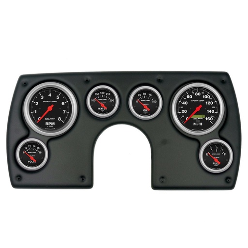 [ATM-2921-11] AutoMeter GAUGE KIT, 6 PC, (3 3/8" X2, 2 1/16" X4), CHEVY CAMARO 82-89, SPORT-COMP