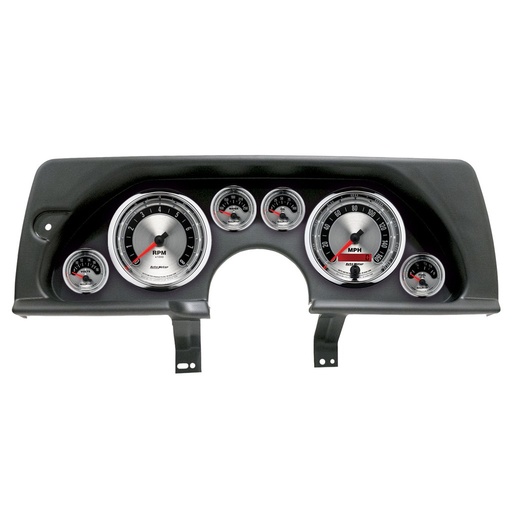 [ATM-2926-01] AutoMeter GAUGE KIT, 6 PC, (5" X2, 2 1/16" X4), CHEVY CAMARO 90-92, AMERICAN MUSCLE