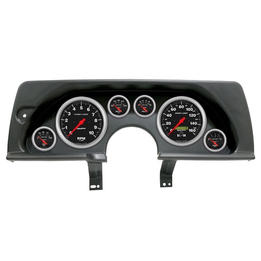 [ATM-2926-11] AutoMeter GAUGE KIT, 6 PC, (5" X2, 2 1/16" X4), CHEVY CAMARO 90-92, SPORT-COMP