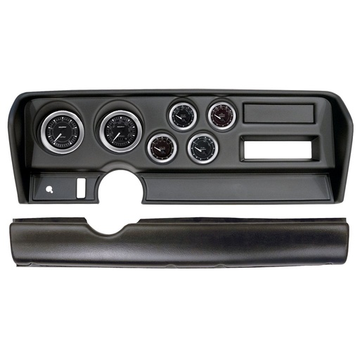 [ATM-2914-04] AutoMeter GAUGE KIT, 6 PC, (3 3/8" X2, 2 1/16" X4), PONTIAC GTO NO AC 70-72, CHRONO