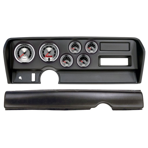 [ATM-2914-01] AutoMeter GAUGE KIT, 6 PC, (3 3/8" X2, 2 1/16" X4), PONTIAC GTO NO AC 70-72, AMERICAN MUSCLE