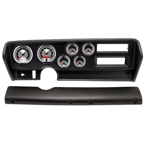 [ATM-2915-01] AutoMeter GAUGE KIT, 6 PC, (3 3/8" X2, 2 1/16" X4), PONTIAC GTO AC 70-72, AMERICAN MUSCLE
