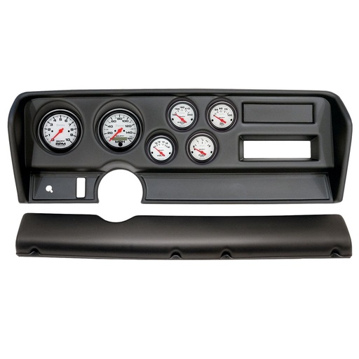 [ATM-2914-09] AutoMeter GAUGE KIT, 6 PC, (3 3/8" X2, 2 1/16" X4), PONTIAC GTO NO AC 70-72, PHANTOM