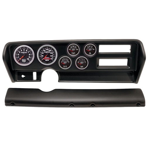 [ATM-2915-12] AutoMeter GAUGE KIT, 6 PC, (3 3/8" X2, 2 1/16" X4), PONTIAC GTO AC 70-72, SPORT-COMP II