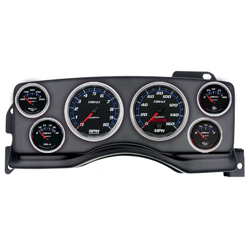 [ATM-2927-05] AutoMeter GAUGE KIT, 6 PC, (3 3/8" X2, 2 1/16" X4), FORD MUSTANG 90-93, COBALT