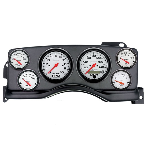 [ATM-2927-09] AutoMeter GAUGE KIT, 6 PC, (3 3/8" X2, 2 1/16" X4), FORD MUSTANG 90-93, PHANTOM