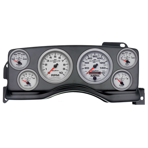 [ATM-2927-14] AutoMeter GAUGE KIT, 6 PC, (3 3/8" X2, 2 1/16" X4), FORD MUSTANG 90-93, ULTRA-LITE II