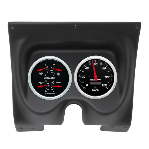 [ATM-2129-06] AutoMeter GAUGE KIT, 2 PC, CAMARO/FIREBIRD 67-68, DESIGNER BLACK