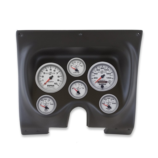 [ATM-2130-14] AutoMeter GAUGE KIT, 6 PC, CAMARO/FIREBIRD 67-68, TACH/MPH/FUEL/OILP/WTMP/VOLT, ULTRA-LITE II