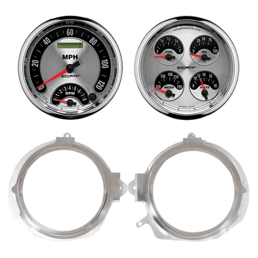 [ATM-7056-01] AutoMeter GAUGE KIT, 2 PC, CAMARO/FBIRD 67-68, 2 X 5", AMERICAN MUSCLE