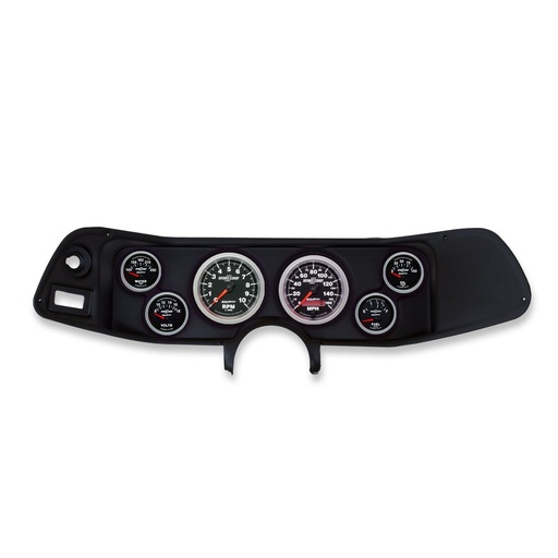 [ATM-2132-12] AutoMeter GAUGE KIT, 6 PC, CAMARO 70-78, TACH/MPH/FUEL/OILP/WTMP/VOLT, SPORT-COMP II