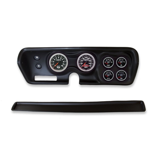 [ATM-2140-12] AutoMeter GAUGE KIT, 6 PC, BBODY/CHRGR/GTX/RDRNR/SAT 71-74, RPM/MPH/FUEL/OILP/WTMP/BAT, SPORT-COMP II