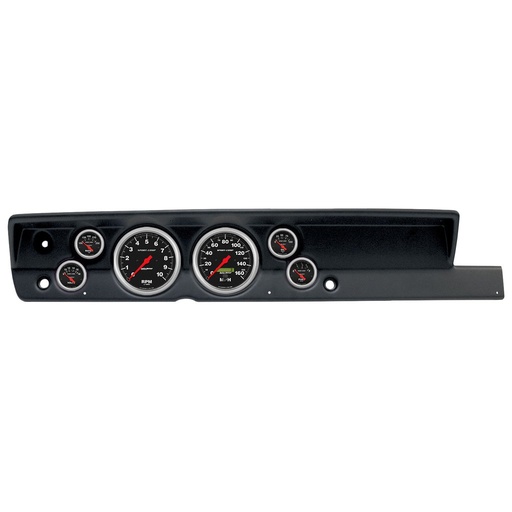 [ATM-2117-11] AutoMeter GAUGE KIT, 6 PC, (5" X2, 2 1/16" X4), PLYM CUDA NO HEAT 67-69, SPORT-COMP