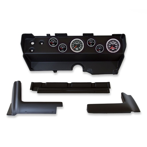[ATM-2139-12] AutoMeter GAUGE KIT, 6 PC, EBODY/CUDA/CHALLENGER 70-74, TACH/MPH/FUEL/OILP/WTMP/VOLT, SPORT-COMP II