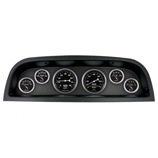 [ATM-2103-07] AutoMeter GAUGE KIT, 6 PC, (3 3/8" X2, 2 1/16" X4), CHEVROLET TRUCK 60-63, OLD TYME BLACK