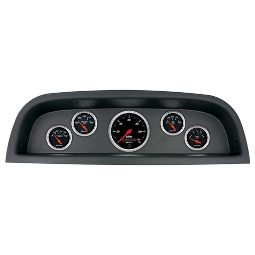 [ATM-2102-06] AutoMeter GAUGE KIT, 5 PC, (3 3/8" X1, 2 1/16" X4), CHEVROLET TRUCK 60-63, DESIGNER BLACK