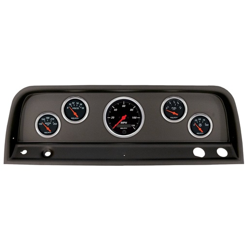 [ATM-2109-06] AutoMeter GAUGE KIT, 5 PC, (3 3/8" X1, 2 1/16" X4), CHEVROLET TRUCK 64-66, DESIGNER BLACK