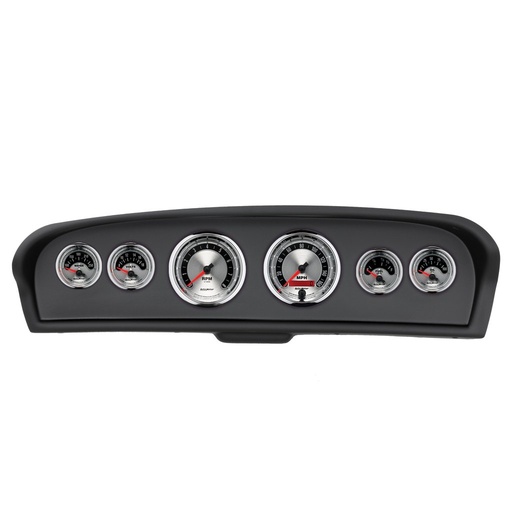 [ATM-2144-01] AutoMeter GAUGE KIT, 6 PC, FORD TRUCK 61-66, TACH/MPH/FUEL/OILP/WTMP/VOLT, AMERICAN MUSCLE