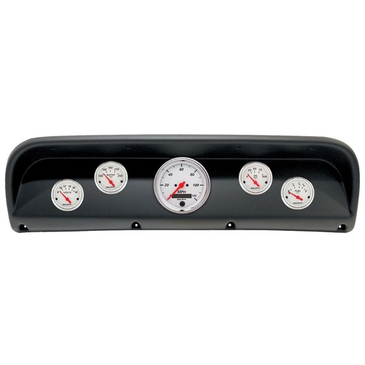 [ATM-2900-03] AutoMeter GAUGE KIT, 5 PC, (3 3/8" X1, 2 1/16" X4), FORD TRUCK 67-72, ARCTIC WHITE