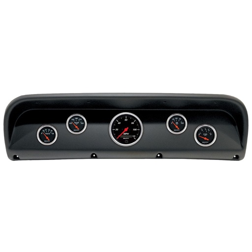 [ATM-2900-06] AutoMeter GAUGE KIT, 5 PC, (3 3/8" X1, 2 1/16" X4), FORD TRUCK 67-72, DESIGNER BLACK