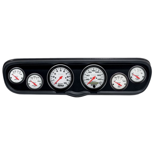 [ATM-2110-09] AutoMeter GAUGE KIT, 6 PC, (3 3/8" X2, 2 1/16" X4), FORD MUSTANG 66, PHANTOM