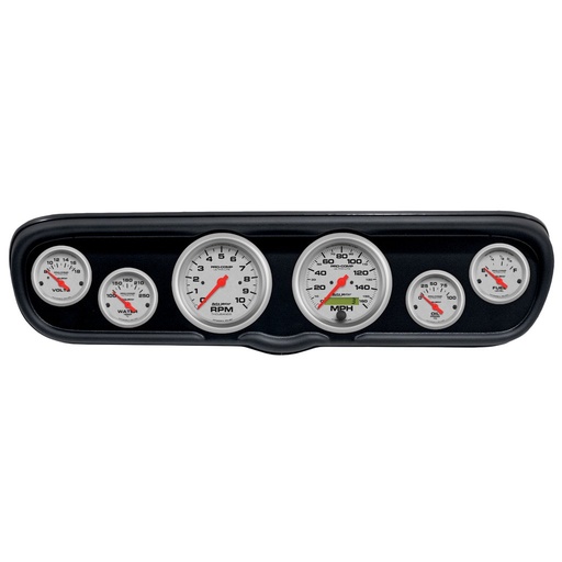 [ATM-2110-13] AutoMeter GAUGE KIT, 6 PC, (3 3/8" X2, 2 1/16" X4), FORD MUSTANG 66, ULTRA-LITE