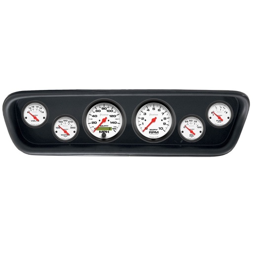 [ATM-2107-09] AutoMeter GAUGE KIT, 6 PC, (3 3/8" X2, 2 1/16" X4), FORD MUSTANG 64-65, PHANTOM