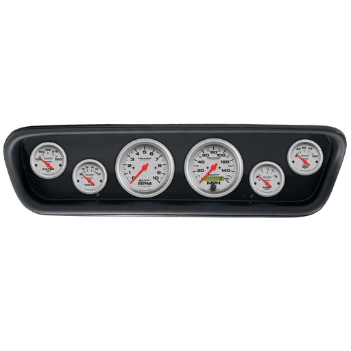 [ATM-2107-13] AutoMeter GAUGE KIT, 6 PC, (3 3/8" X2, 2 1/16" X4), FORD MUSTANG 64-65, ULTRA-LITE