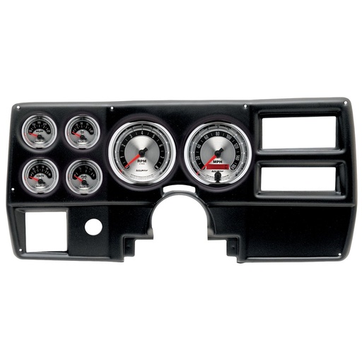 [ATM-2923-01] AutoMeter GAUGE KIT, 6 PC, (5" X2, 2 1/16" X4), CHEVY/GMC TRUCK AC 84-87, AMERICAN MUSCLE