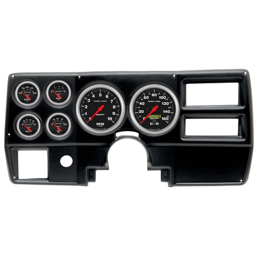 [ATM-2923-11] AutoMeter GAUGE KIT, 6 PC, (5" X2, 2 1/16" X4), CHEVY/GMC TRUCK AC 84-87, SPORT-COMP
