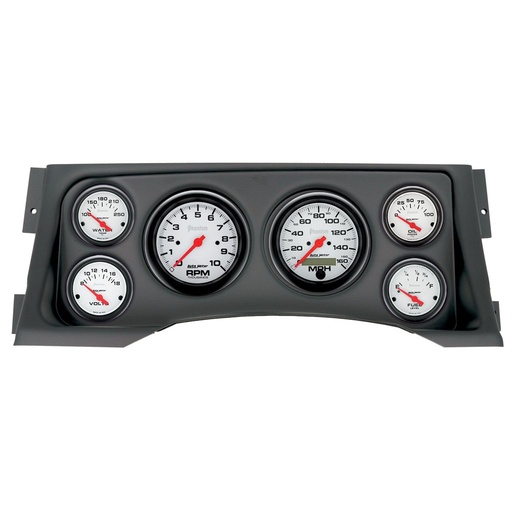 [ATM-2928-09] AutoMeter GAUGE KIT, 6 PC, (3 3/8" X2, 2 1/16" X4), CHEVY/GMC TRUCK 95-98, PHANTOM