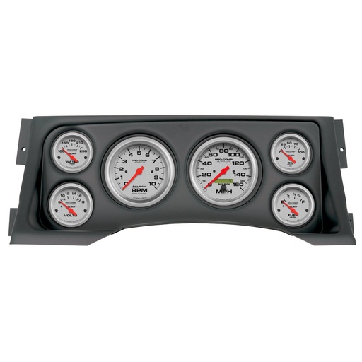 [ATM-2928-13] AutoMeter GAUGE KIT, 6 PC, (3 3/8" X2, 2 1/16" X4), CHEVY/GMC TRUCK 95-98, ULTRA-LITE