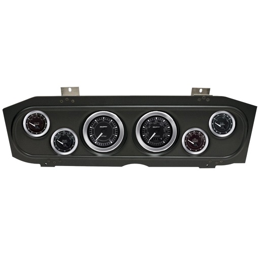 [ATM-2913-04] AutoMeter GAUGE KIT, 6 PC, (3 3/8" X2, 2 1/16" X4), MERC COUGAR 69-70, CHRONO