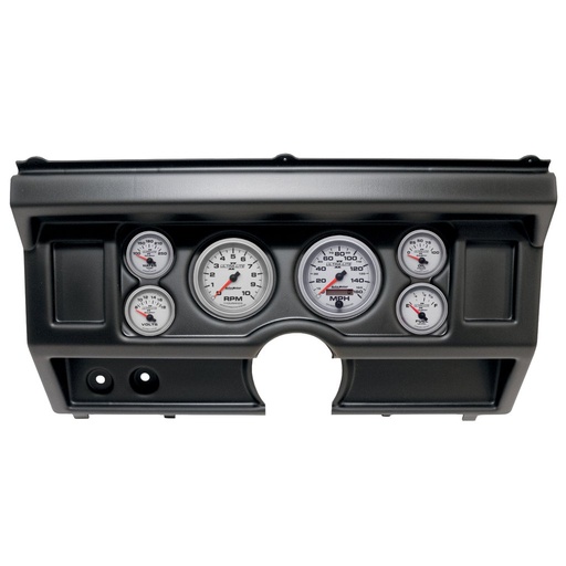 [ATM-2918-14] AutoMeter GAUGE KIT, 6 PC, (3 3/8" X2, 2 1/16" X4), FORD TRUCK NO AC 80-86, ULTRA-LITE II