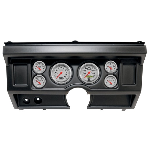 [ATM-2918-13] AutoMeter GAUGE KIT, 6 PC, (3 3/8" X2, 2 1/16" X4), FORD TRUCK NO AC 80-86, ULTRA-LITE