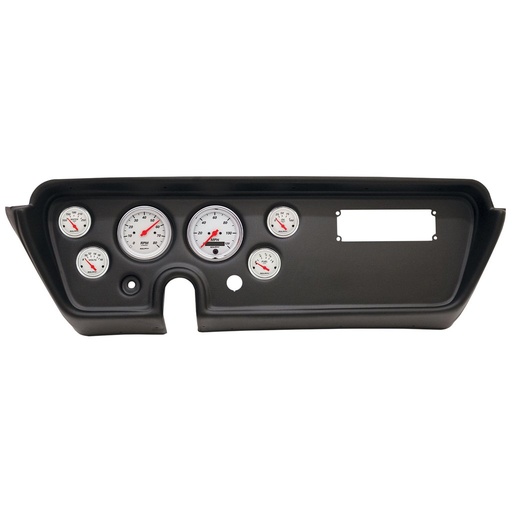 [ATM-2113-03] AutoMeter GAUGE KIT, 6 PC, (3 3/8" X2, 2 1/16" X4), PONTIAC GTO/LEMANS 67, ARCTIC WHITE
