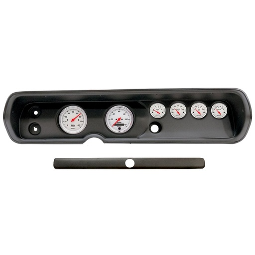 [ATM-2929-03] AutoMeter GAUGE KIT, 6 PC, (3 3/8" X2, 2 1/16" X4), CHEVY CHEVELLE 64-65, ARCTIC WHITE