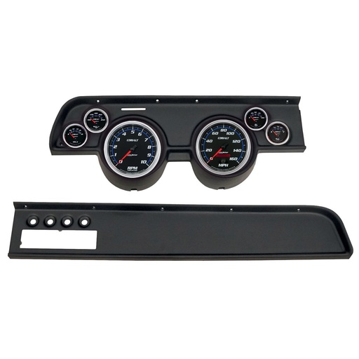 [ATM-2115-05] AutoMeter GAUGE KIT, 6 PC, (5" X2, 2 1/16" X4), MERC COUGAR AC 67-68, COBALT