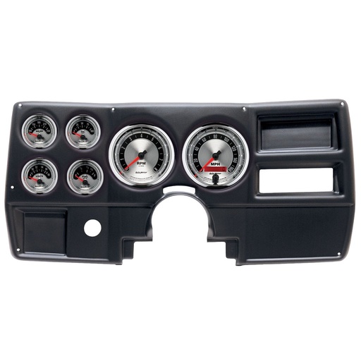 [ATM-2922-01] AutoMeter GAUGE KIT, 6 PC, (5" X2, 2 1/16" X4), CHEVY/GMC TRUCK NO VENT 84-87, AMERICAN MUSCLE