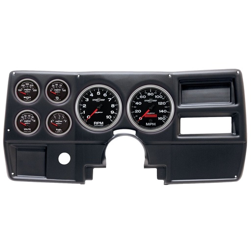 [ATM-2922-12] AutoMeter GAUGE KIT, 6 PC, (5" X2, 2 1/16" X4), CHEVY/GMC TRUCK NO VENT 84-87, SPORT-COMP II