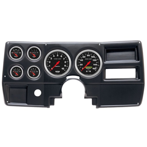 [ATM-2922-11] AutoMeter GAUGE KIT, 6 PC, (5" X2, 2 1/16" X4), CHEVY/GMC TRUCK NO VENT 84-87, SPORT-COMP