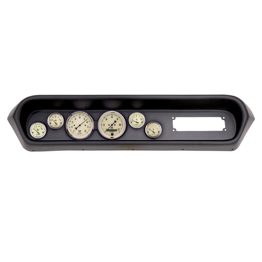 [ATM-2108-02] AutoMeter GAUGE KIT, 6 PC, (3 3/8" X2, 2 1/16" X4), PONTIAC GTO/LEMANS 64-65, ANTIQUE BEIGE