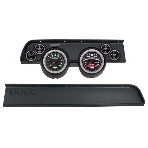 [ATM-2114-12] AutoMeter GAUGE KIT, 6 PC, (5" X2, 2 1/16" X4), MERC COUGAR NO AC 67-68, SPORT-COMP II