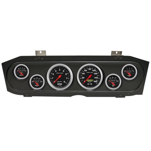 [ATM-2913-11] AutoMeter GAUGE KIT, 6 PC, (3 3/8" X2, 2 1/16" X4), MERC COUGAR 69-70, SPORT-COMP