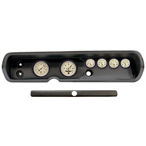 [ATM-2929-02] AutoMeter GAUGE KIT, 6 PC, (3 3/8" X2, 2 1/16" X4), CHEVY CHEVELLE 64-65, ANTIQUE BEIGE
