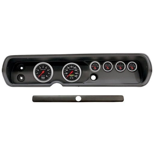 [ATM-2929-11] AutoMeter GAUGE KIT, 6 PC, (3 3/8" X2, 2 1/16" X4), CHEVY CHEVELLE 64-65, SPORT-COMP